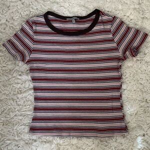 Multicolored Stripe Baby Tee
